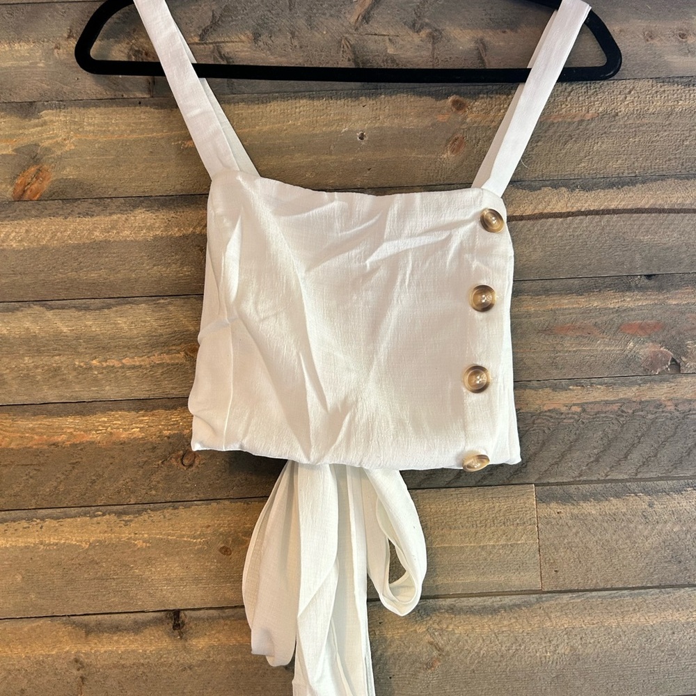 American Threads White Skort Set